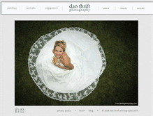 Tablet Screenshot of danthriftphotography.com